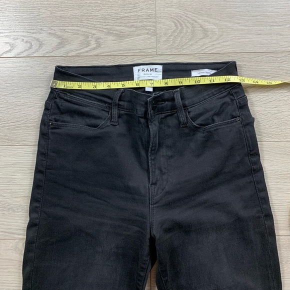 FRAME Denim Le High Raw Hem Skinny Mulholland - Picture 11 of 13